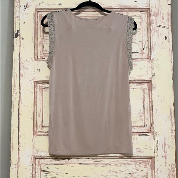 Loft Lace Sleeveless Shirt - Picture 4 of 5